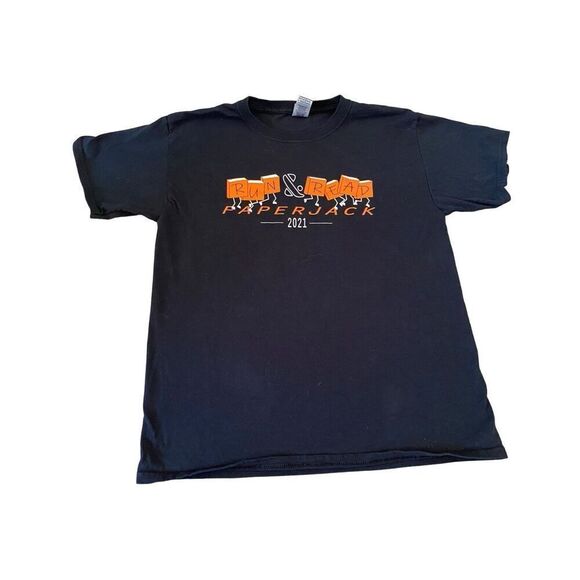 Run And Read 2021 T Shirt Kids Unisex Large Lounge School - Picture 1 of 8